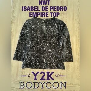 Isabel De Pedro NWT  Structured Empire Top
